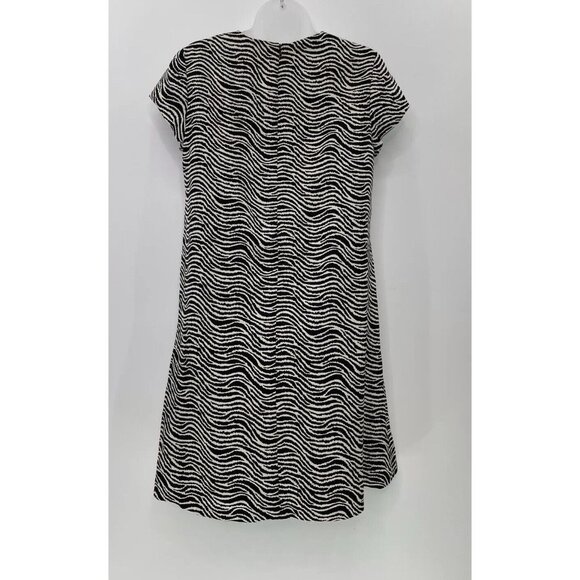 J.McLaughlin Women’s Silk Zebra Print A-Line Dress Size Small, Preppy‎ - Picture 2 of 12